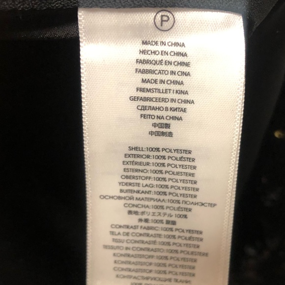 Michael Kors Metallic Two-Tone Sequin Crepe Dress - Picture 8 of 8